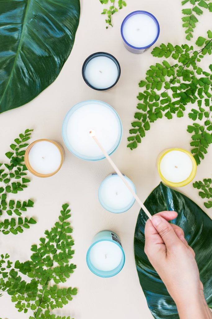 Formation bougies en pots